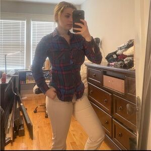 Blue/Red Flannel - Rue 21 - Size Small